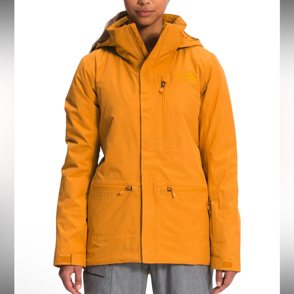 Northface Shell Jacket in Citrus Yellow (Women’s Large)